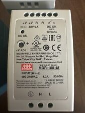 Mean Well Mdr-100-48 Power Supply 48 Volt New No Box