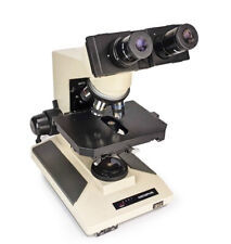 Olympus Bh-2 Microscope With 4 Objectives