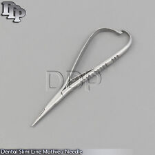 Dental Mathieu Needle Holder Forceps Slim Line Narrow Ligature Plier Dn-2257
