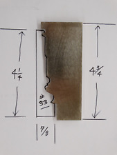 Shaper Molder Custom Corrugated Back Cb Knives For 78 X 4 14 Casing