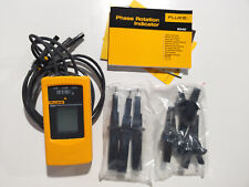 Fluke 9040 3 Phase Rotation Indicator No Battery Required New Clear Lcd Display