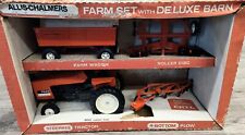 Ertl Allis Chalmers 116 Deluxe Farm Set - Vintage - 7045 - Plow - Disc - Wagon