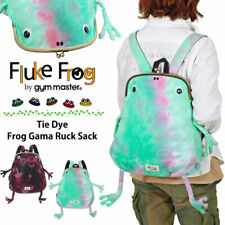 Gym Master Fluke Frog Regular Size Clutch Type Backpack Green Tie Dye Cute