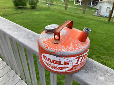 Vintage Eagle Model M-1 The Gasser 1 Us Gallon Galvanized Gas Can