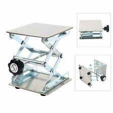 6 Stainless Steel Lab Stand Table Scissor Lift Laboratory Jiffy Stand Jack