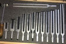 Human Organ Tuning Fork Set Of 13 For Sound Healing Therapy Full Range Lot Kit