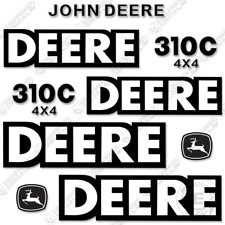 Fits John Deere 310c Backhoe Decal Kit - 7 Year 3m Outdoor Vinyl