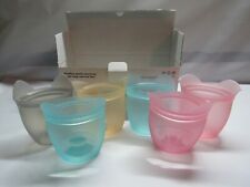 Zip Top 100 Silicone Baby Snack 4oz Containers 4pc 2 Bonus Set Total Of 6