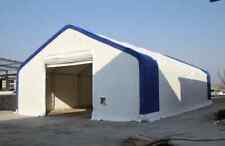 40x64x23 Double Truss Heavy Duty 23oz Pvc Peak Storage Shelter Fabric Building
