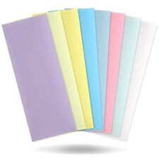 Lapping Microfinishing Film With Psa Set Of 8 Polishing Sheets 4.25 X 11 For