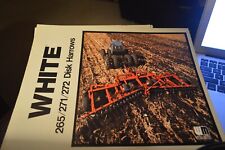 White Tractor 265 271 272 Disc Harrow Dealers Brochure Tbpa