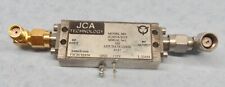 Jca Microwave Amplifier Jca910-3319 9 To 10 Ghz Low Noise Lna 2 Ea Sma Elbows