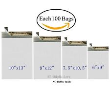 400 Poly Mailers Shipping Bags Each 100 6x9 7.5x10.5 9x12 10x13 - St Shipmailers