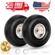 2 Pack 10 Tire And Wheel For Hand Truck Trolley Dolly Garden Wagon