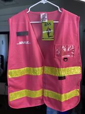 New High Visibility Pink Safety Vest Construction Vest