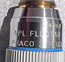 Leitz Wetzlar Objective Npl Fluotar Phaco 3 Fluoreszenz 40 X Hard To Find