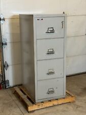 Used Fireking High Security File Rated Cabinet 4 Drawer 21x31x53 Key