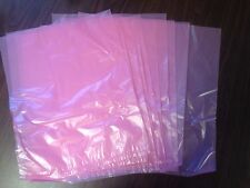 New Lot Of 25 Anti-static Bags 12 X 15 2 Mils Pink Poly Bag Open Ended Large