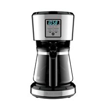 Black Decker 12 Cup Stainless Coffee Maker W Vortex Technology New