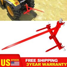 Heavy Duty 3 Point Trailer Hitch W 49 Hay Spear 17 Stabilizers Cat 1 Tractors