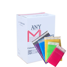 Airndefense 5 10.5x16 Colored Poly Bubble Mailers Shipping Padded Envelopes