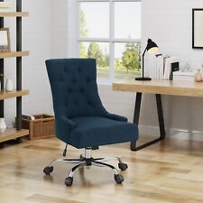 Contemporary Tufted Adjustable Swivel Office Chair