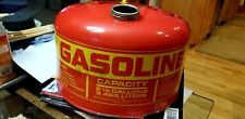 Vintage Sears Roebuck Craftman 2.5 Gallon Metal Gas Can With Spout Ships Free