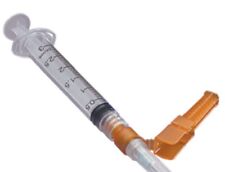 10x High Quality 3ml Luer Lock Syringes Sterile 25g X 1 Needle Exp 32026