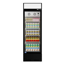 11 Cu.ft Merchandiser Commercial Refrigerator Glass Door Display Beverage Cooler
