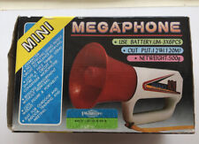 Vintage Mini Megaphone Microphone Adjustable Volume Sports Games Voice Amplifier