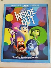 Inside Out Blu-raydvddigital 2015 3-disc Set W Slipcover Disney-pixar