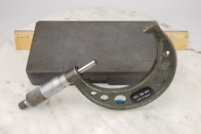 Mitutoyo 2-3 Micrometer 103-217 .001 - Machinist Tool Carbide Anvil Vintage