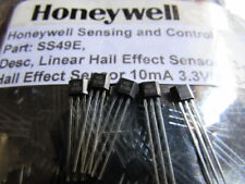 Honeywell Ss49e Linear Hall Effect Sensors 3-pin 6 Pieces Usa Fast Free Shipping