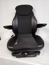 Universal Air Ride Tractor Seat Heavy Equipment With 12 Volt Compressor Ops