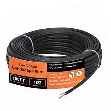162 Low Voltage Landscape Wire 100feet 16 Gauge Wire 2 Conductor Low Voltage