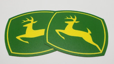 25 John Deere Vinyl Logo Decal 3 14 X 3 34 Green Yellow Deer Authentic 3m