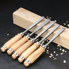 12pcs Hss Wood Lathe Chisel Set Woodworking Turning Tools Carving Gouges