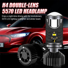 2x H49003 Mini Bi-led Led Projector Lens Hi-lo Beam Headlight Bulb Retrofit Diy