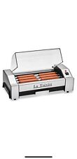 A La Trevitt Hot Dog Roller- Sausage Grill Cooker Machine- 6 Hot Dog Capacity