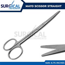 Mayo Scissor Surgical Dental Veterinary Instruments 6.75 Straight German Grade