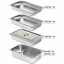 Vevor 246 Deep Steam Table Pans Full Size Food Pan Hotel Prep Stainless Steel