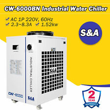 Usa Cw-6000bn Industrial Water Chiller For Solid-state Laser 22kw Cnc Spindle
