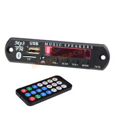 9v 12v Car Mp3 Wma Decoder Board Audio Module Bluetooth 5.0 Music Remote Control