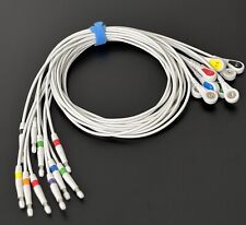 Welch Allyn Cp100 Cp200 10 Leadwires Snap Ekg Compatible - Same Day Shipping