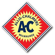 Allis Chalmers Vintage Logo Decal 5x5 Repro Milwaukee Tractor Sticker Yeti Yeti