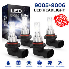 10000k Led Headlight Lights Bulbs For Chevy Silverado 1500 2500hd 3500 1999-2006