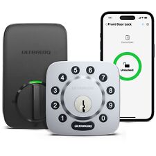 Ultraloq U-bolt Smart Door Lock 5-in-1 Keyless Bluetooth Keypad Deadbolt Lock