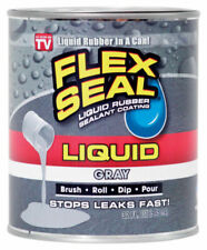 Flex Seal Liquid - Liquid Rubber Sealant Coating - Jumbo 32oz Grey