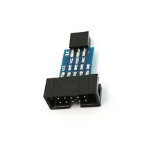 10pcs 10 Pin Convert To Standard 6 Pin Adapter Board Atmel Avrisp Usbasp Stk500