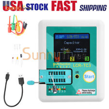 Lcr-tc3 High-precision Transistor Tester Diode Capacitance Test Meter Cable Us